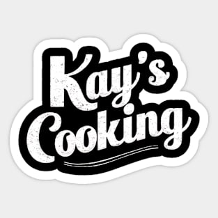 Kay's Cooking Sticker